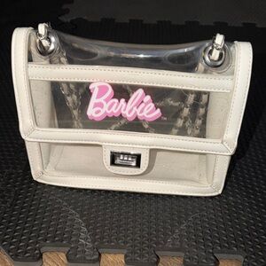 Barbie Transparent and White Shoulder Bag